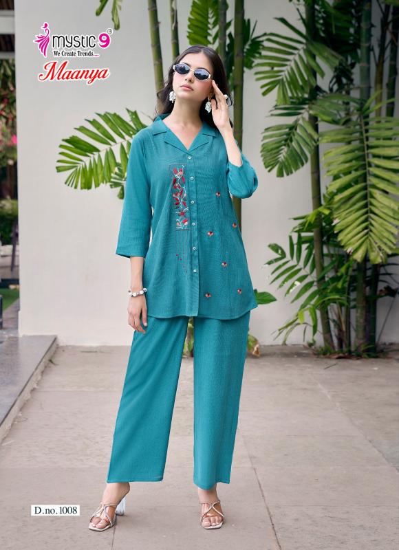 Mystic9 maanya vol 1 coord set womens branded clothing wholesale